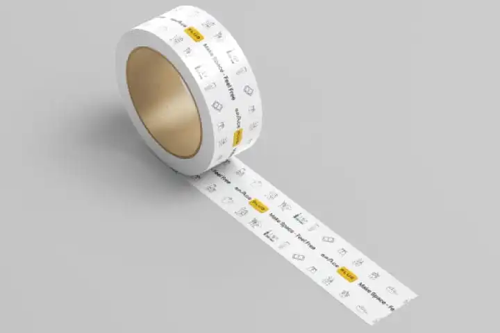 White adhesive tape